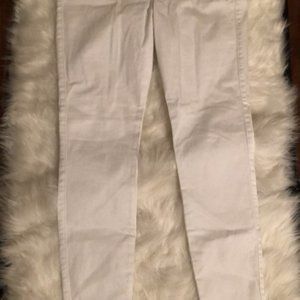 NTW White Classic Mid Rise Fashion Nova Skinny